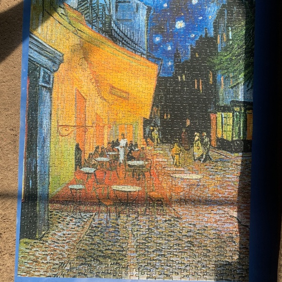 Eurographics  Vincent Van Gogh Coffee in the evening Puzzle 1000 Pieces - Picture 6 of 7
